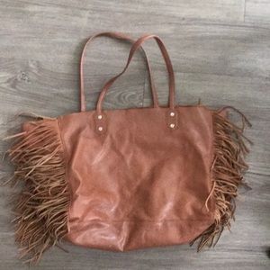 Sam Edelman tote with fringe